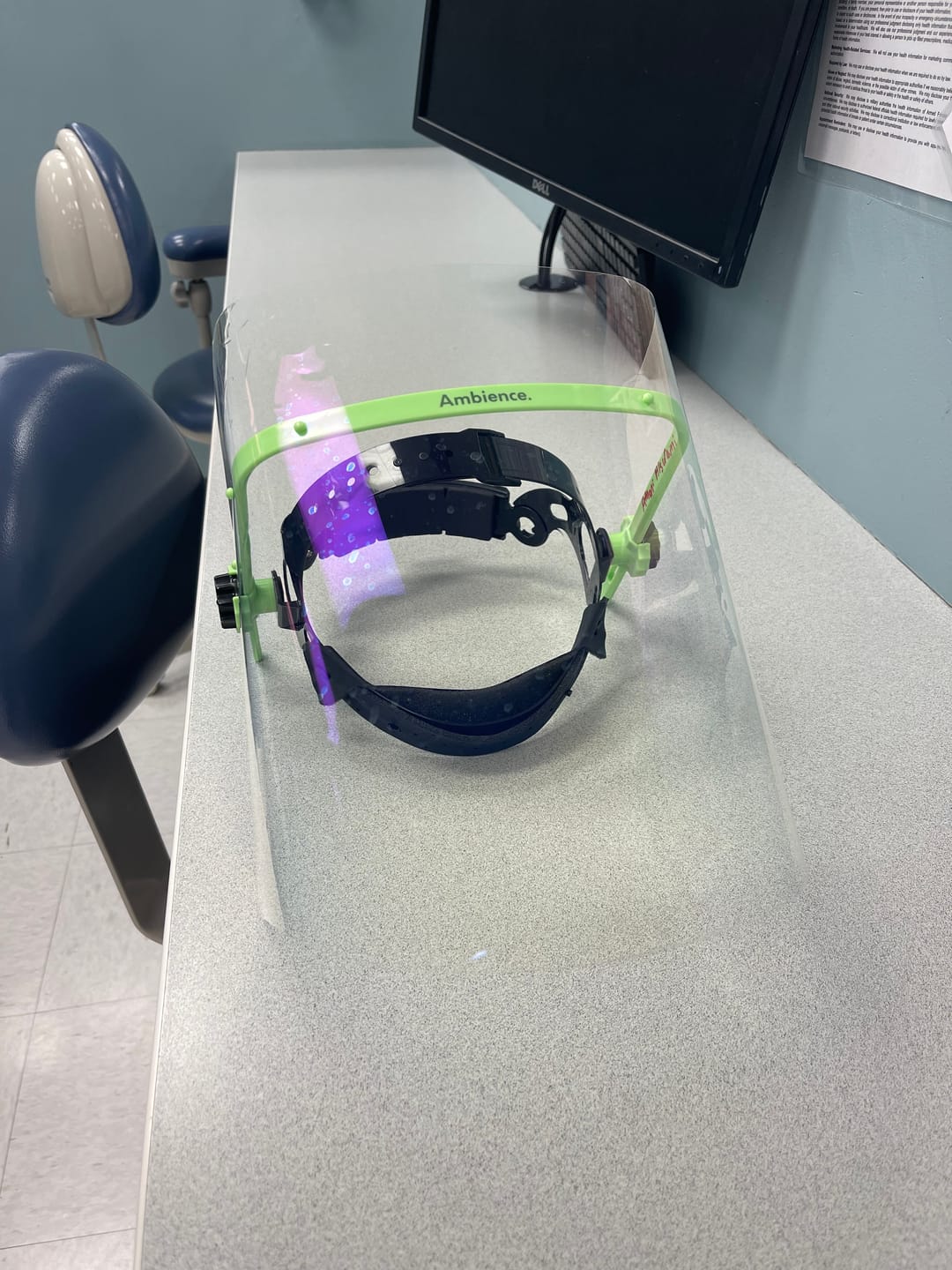Customer photo review of The Loupe Shield