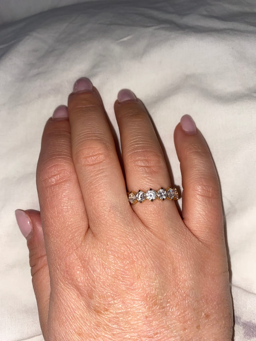 Customer photo review of Sunset Ring | 18K vergoldet