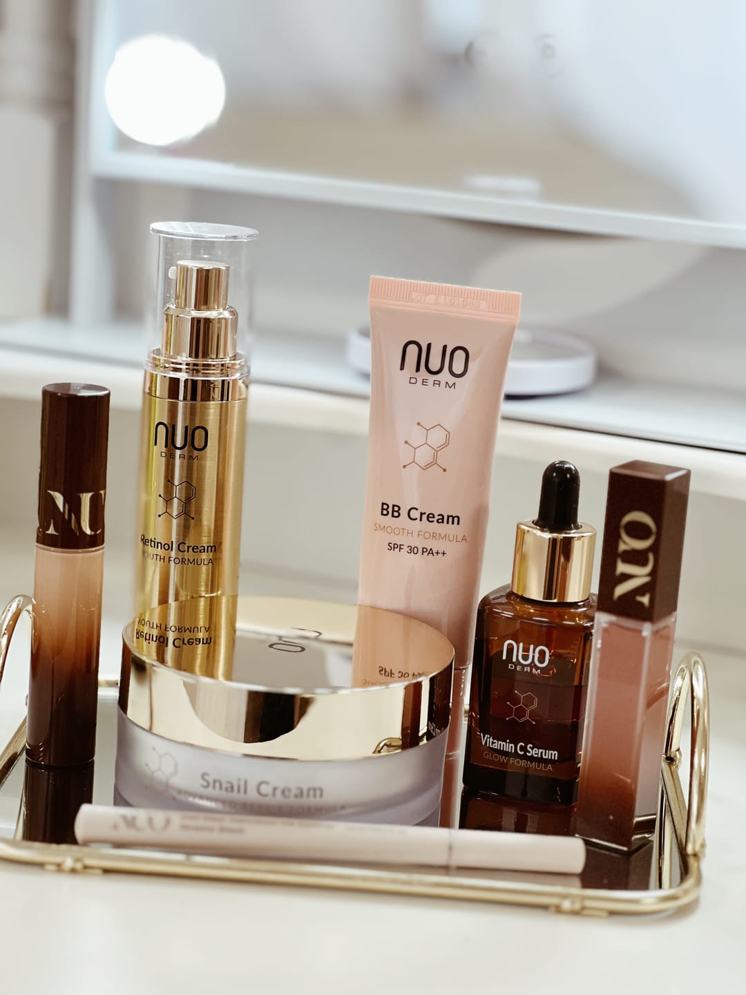 Customer photo review of Set Ser Vitamina C, Crema Retinol, Crema Melc, BB Cream si Concealer (5 produse)