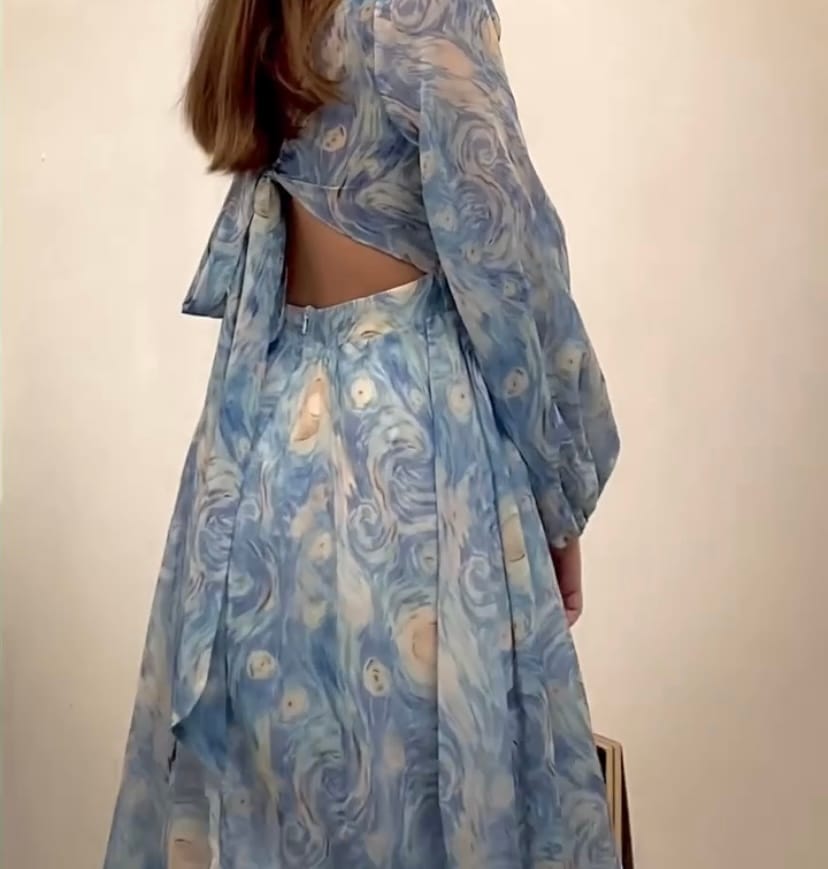 Customer photo review of Starry Night short fairy dress