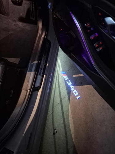 Customer photo review of BMW M LITE DOOR LIGHTS