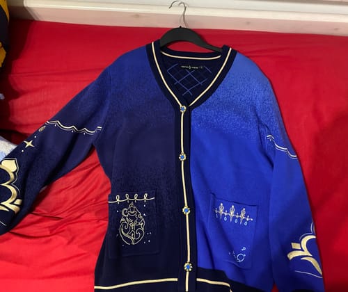 Customer photo review of Genshin Cardigan III Preorder
