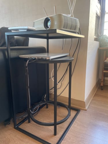Customer photo review of Mesa Lateral Piscolera 45 METAL