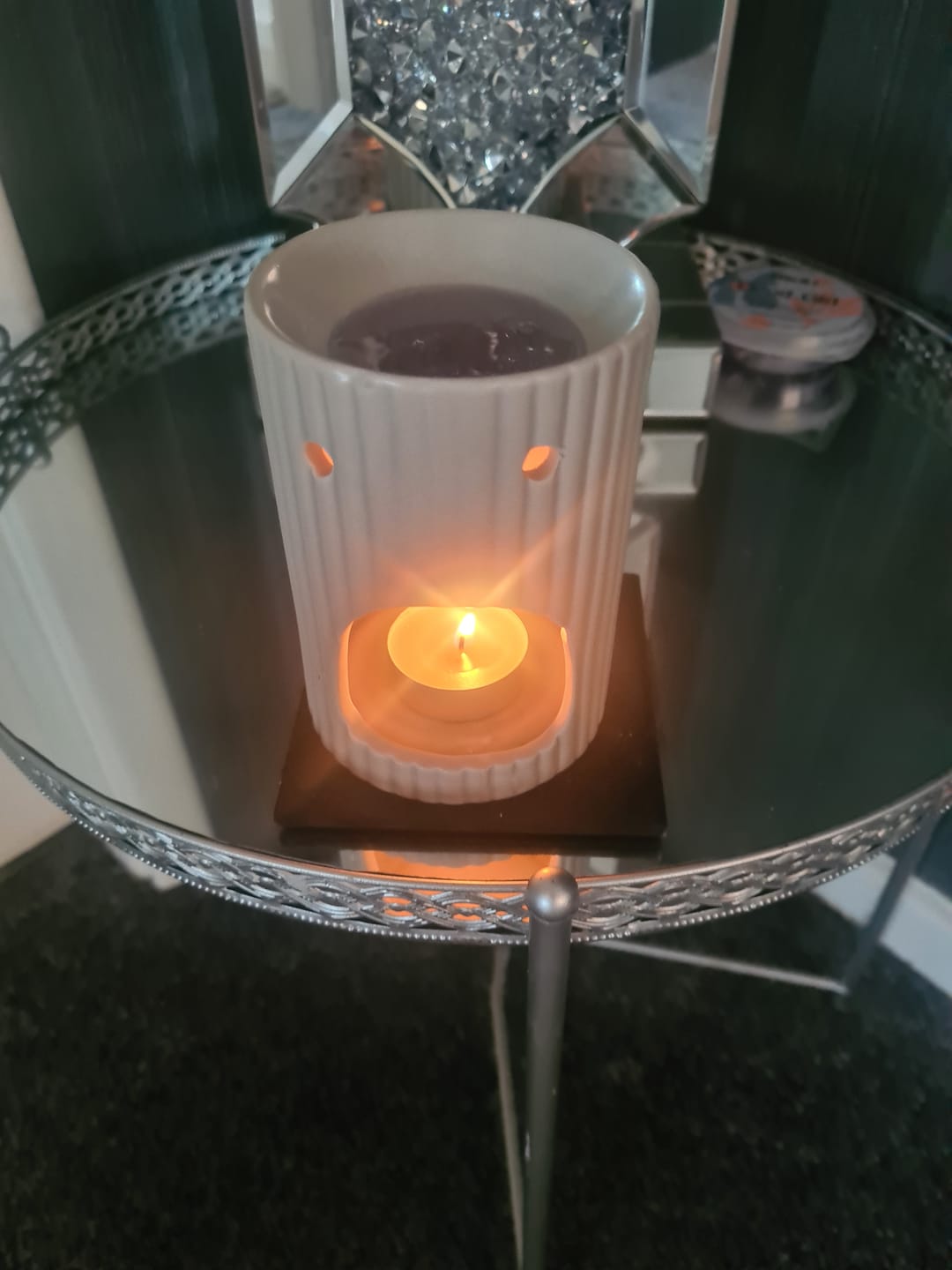 Customer photo review of Vanilla & Sea Salt Caramel Gel Melt