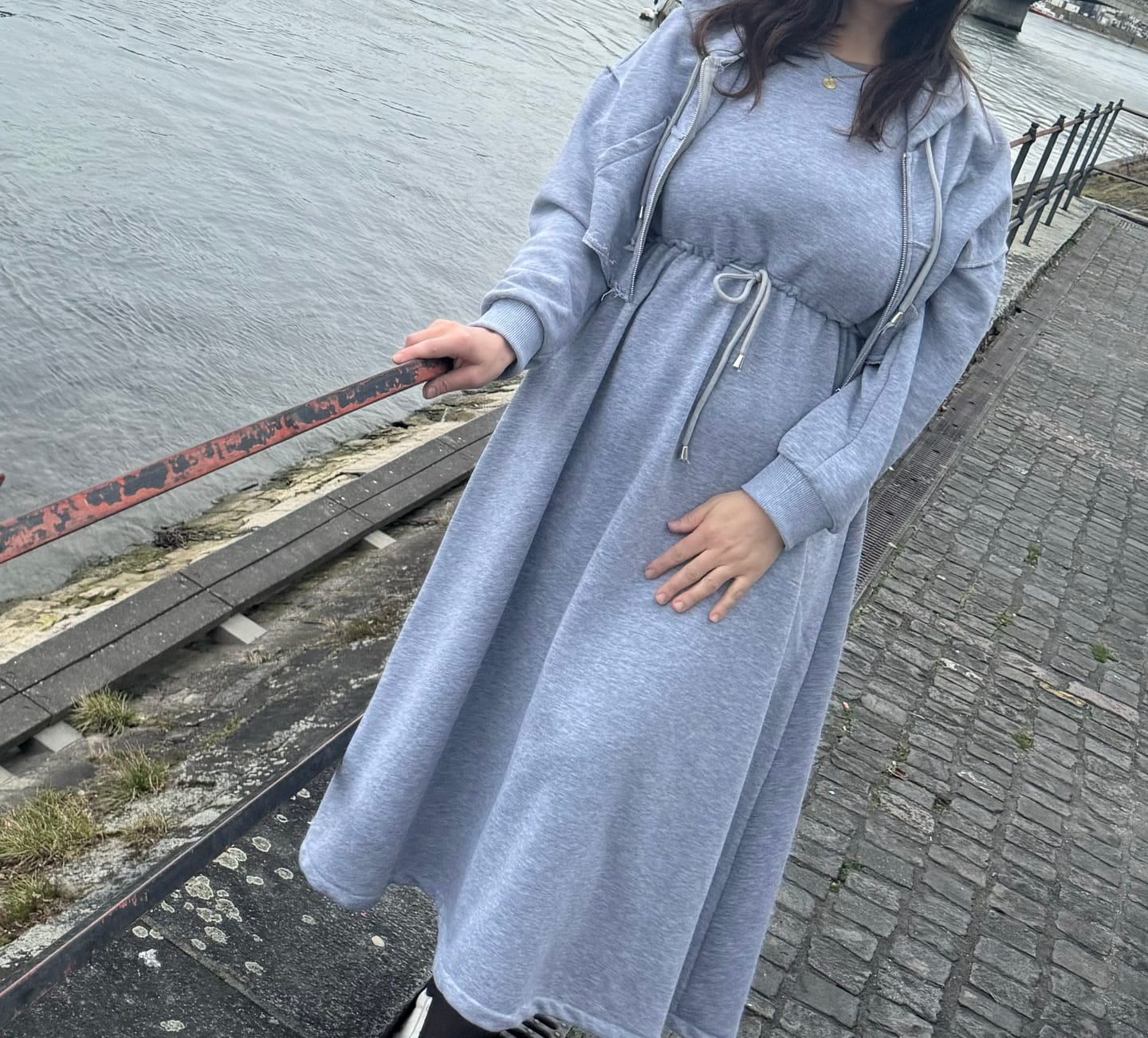 Customer photo review of Sportliches Kleid 2 Teilig