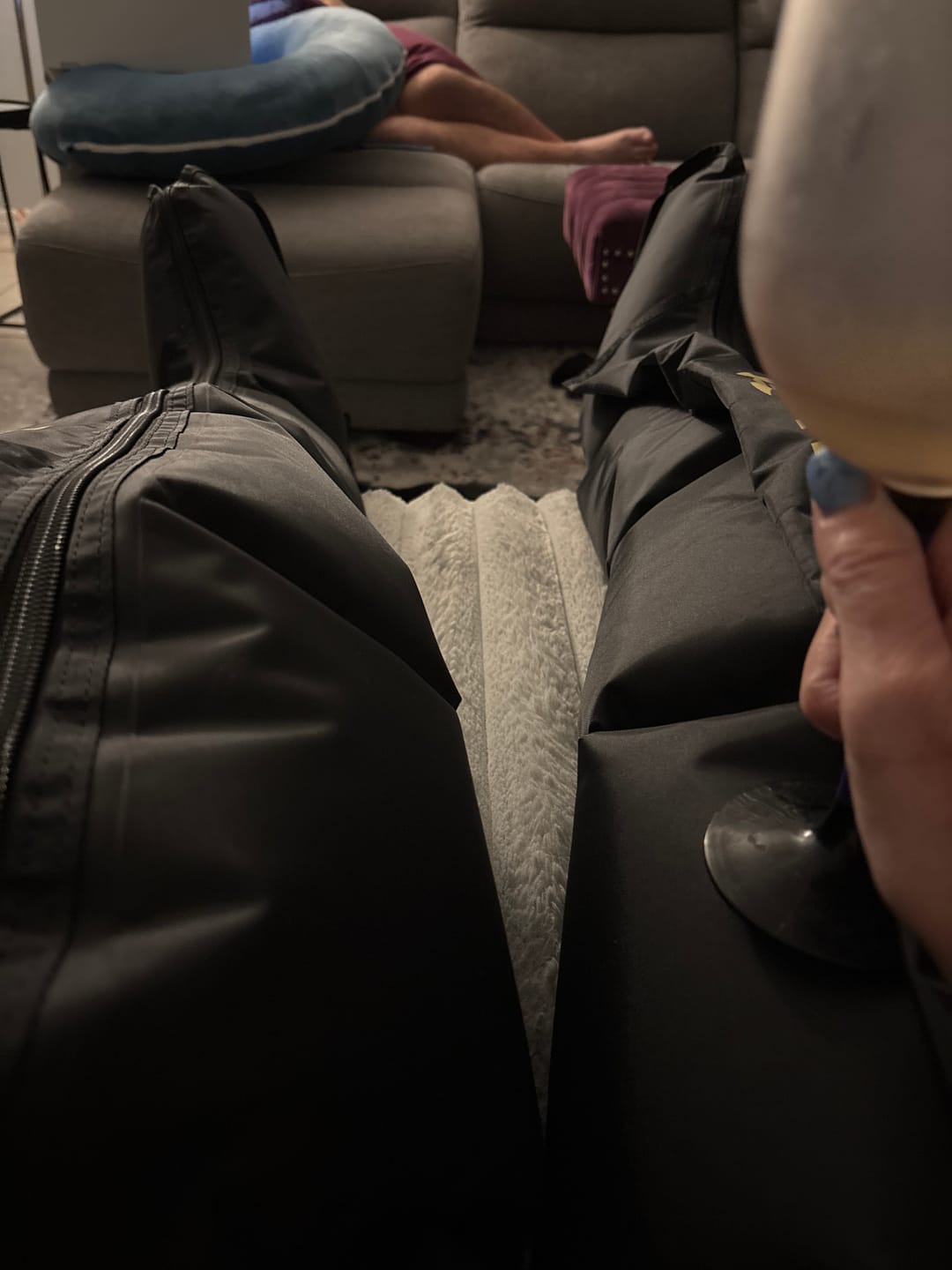 Customer photo review of NAMIRSA PRO AIR COMPRESSION BOOTS