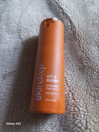 Customer photo review of Vit C BURST - Antioxidant Face Serum