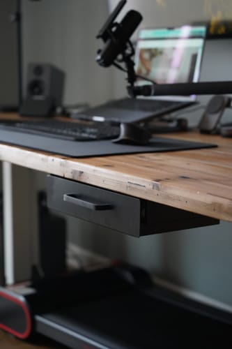 Customer photo review of Under Desk Drawer