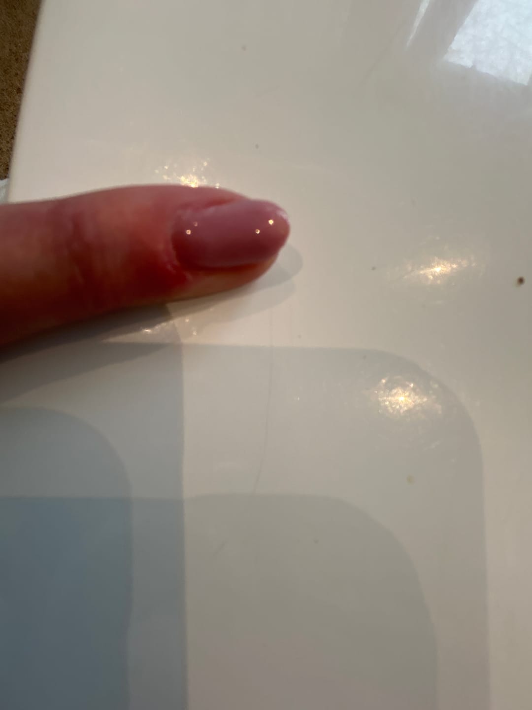 Customer photo review of Latte Dipping Powder