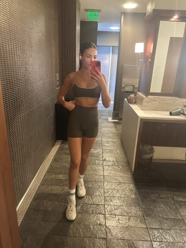 Customer photo review of Biker Shorts-Final Sale