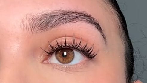 Customer photo review of Aphrodite Lash Kit