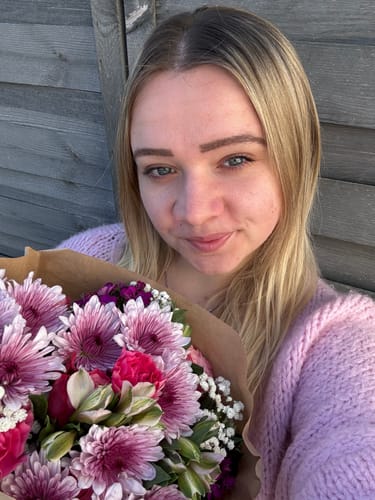 Customer photo review of Oversized Cardigan mit Schleifen