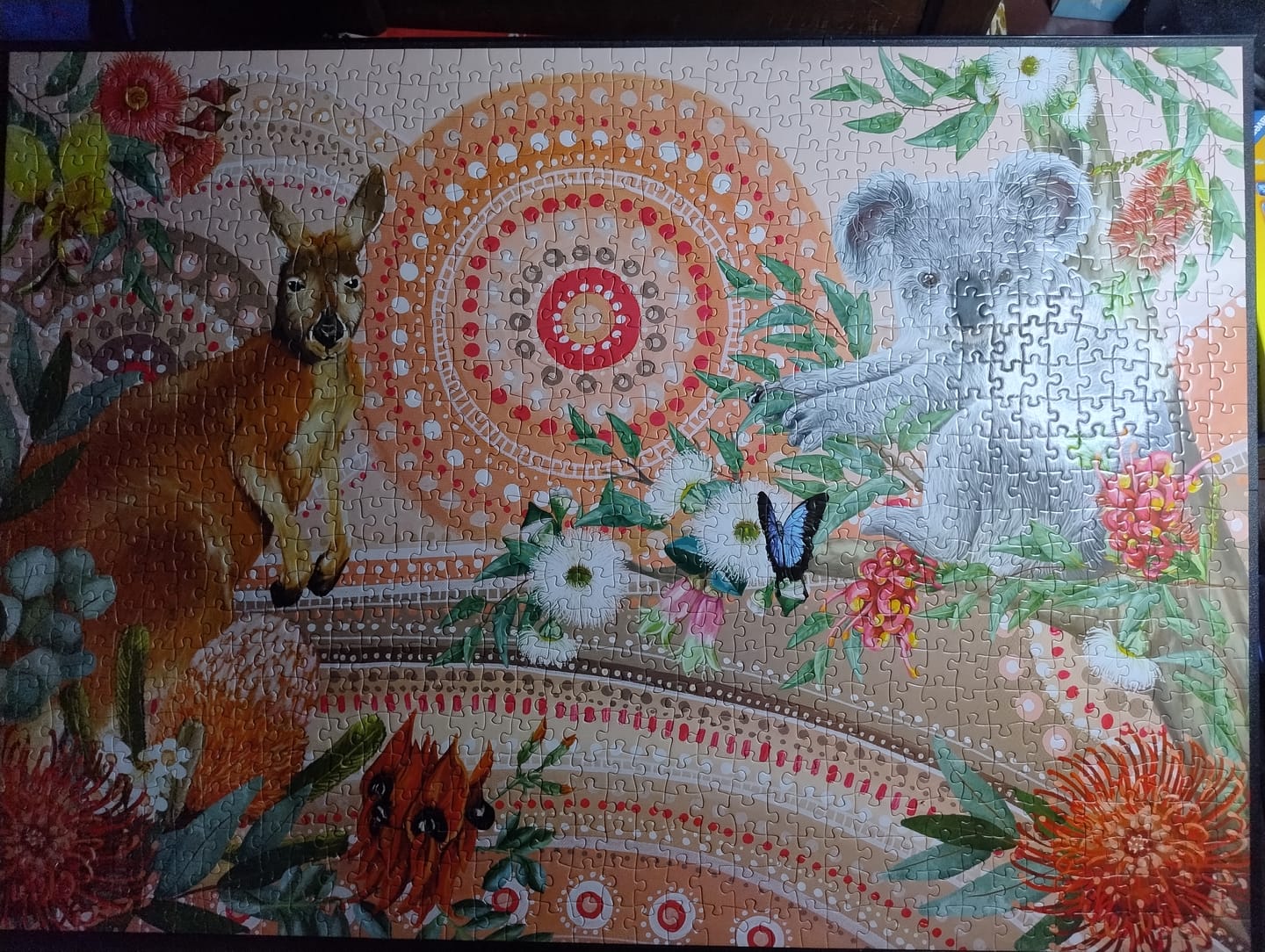 Customer photo review of Puzzle 1000 Sacred Country Vol.2
