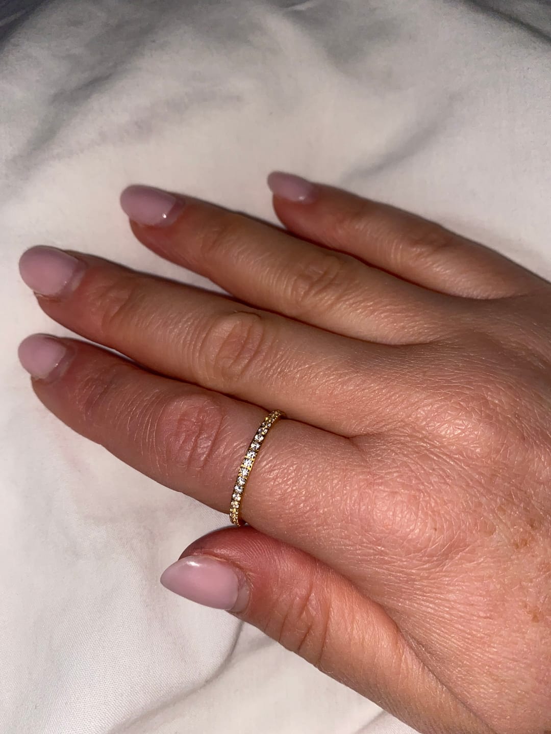 Customer photo review of Shine Ring | 18K vergoldet