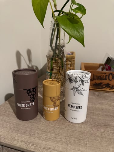 Customer photo review of Hemp Seed Recovery Oil