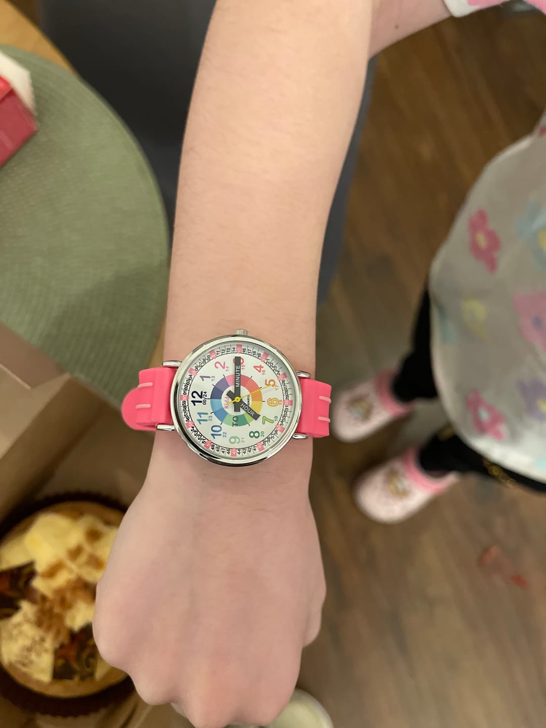 Customer photo review of Pink Time Teacher - Educational Watch