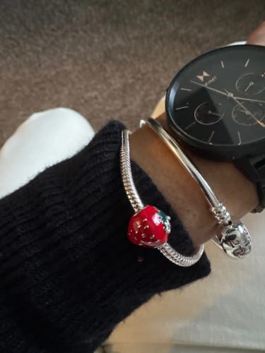 T. R. review of 925 Sterling Silver Strawberry Charm image 1 out of 1