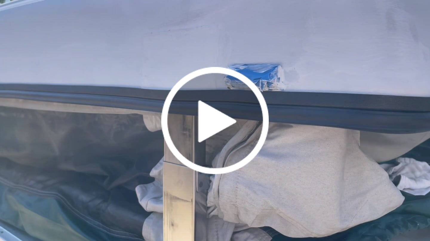 Customer video review of ABS Roof Seal 41'
