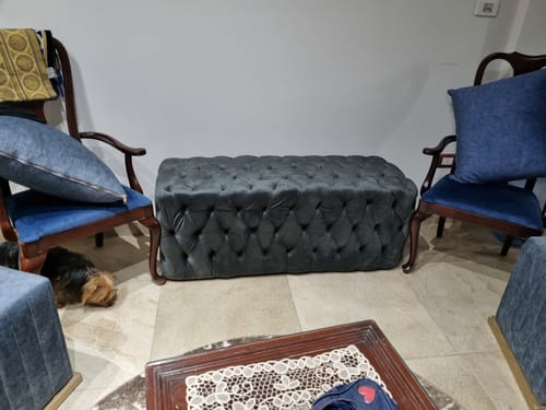 Customer photo review of بانكيت كابتونيه 45×120سم - رمادي غامق - AC145