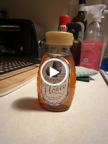 Customer video review of Bourbon Infused Honey