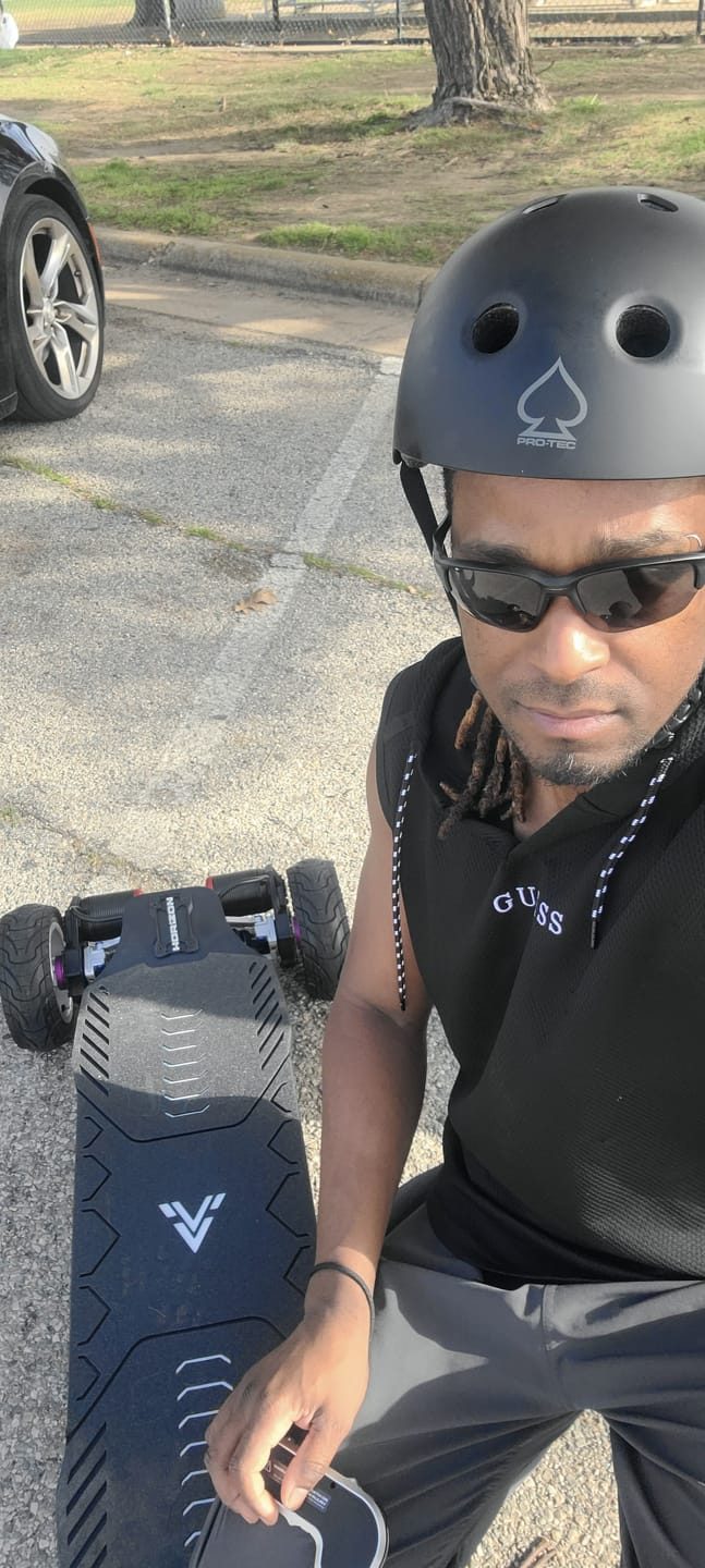 Customer photo review of Acedeck® Horizon Electric Skateboard-Flash Sale
