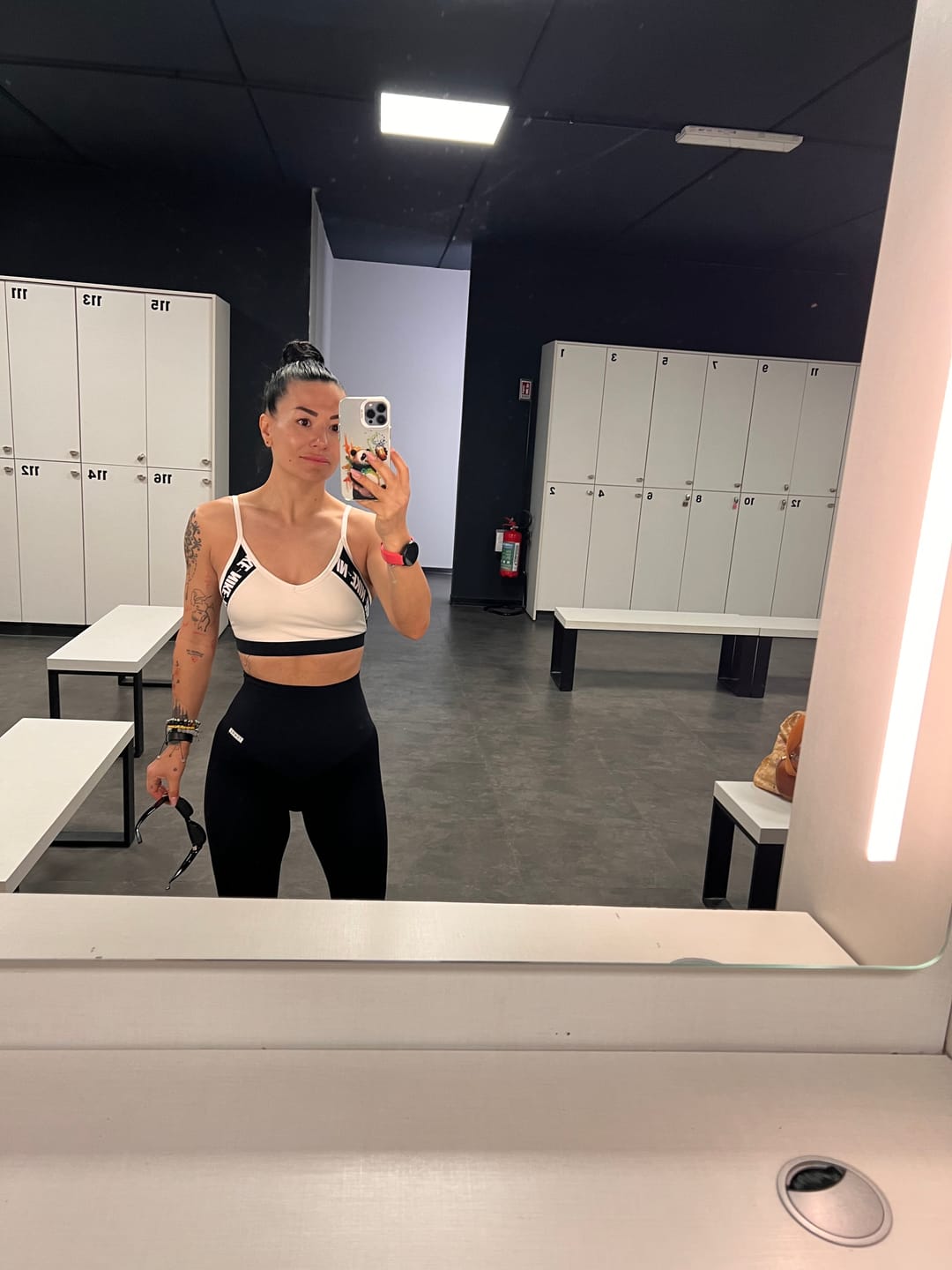Customer photo review of Leggings Push up Gym Fashion Nero