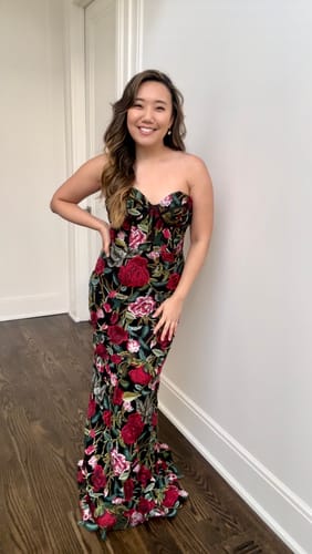 Customer photo review of La Dolce Vita Dress by Mac Duggal - RENTAL