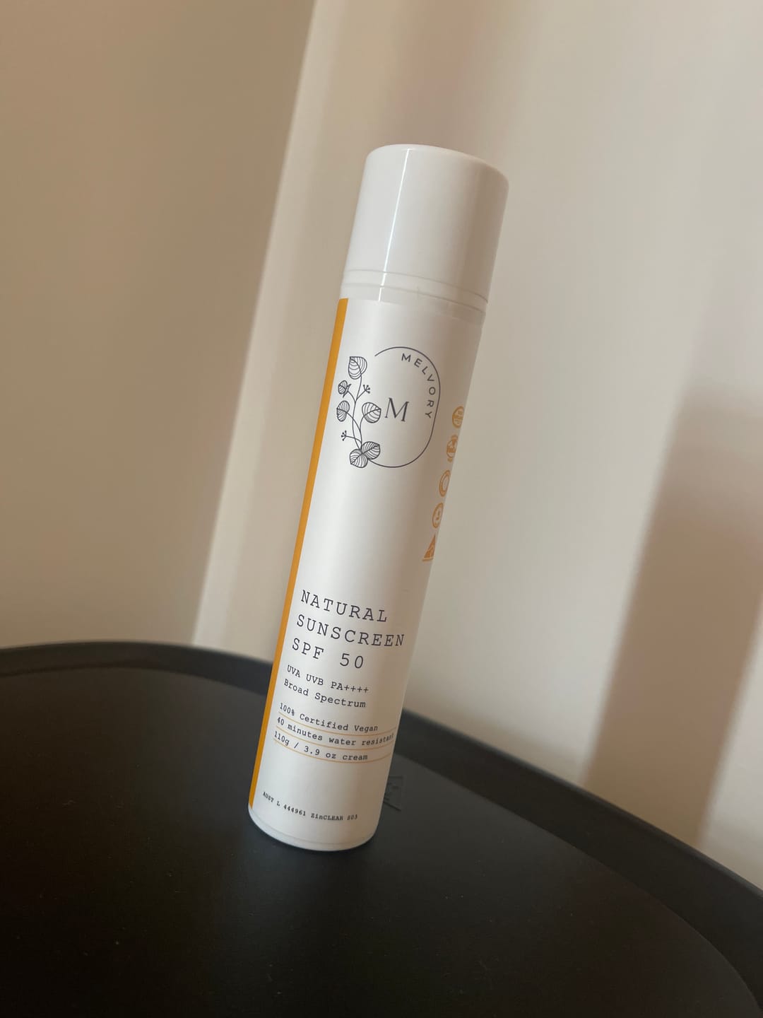 Customer photo review of Natural Sunscreen SPF 50