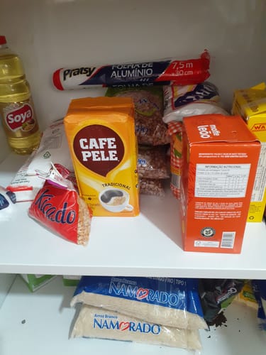 Customer photo review of Cesta Básica Cedro Plus