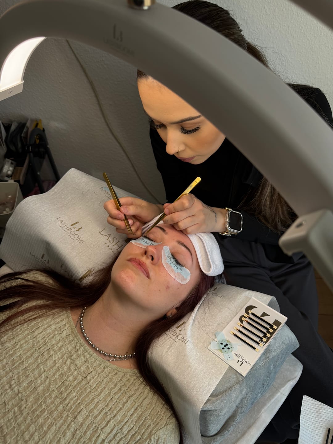 Customer photo review of 8D Fertige Wimpernfächer 500 Lose