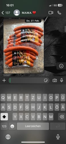 Customer photo review of Chili Cheese Rindswurst Frankfurter Art