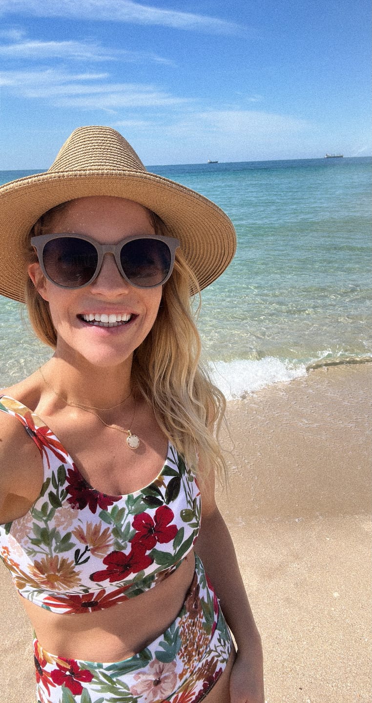 Customer photo review of Coastal Bikini Top - Autumn