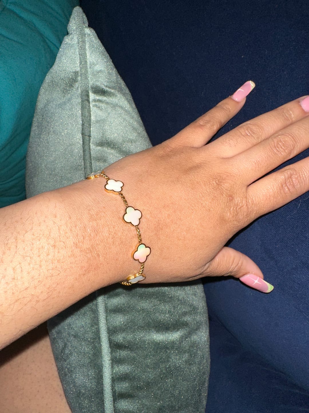 Customer photo review of The Lucky Bracelet