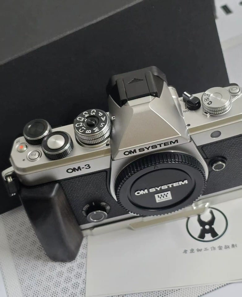 Customer photo review of Olympus OM3 Grip Wood MS Design