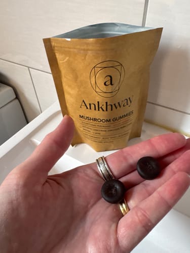 Customer photo review of 2-Month Mushroom Gummies