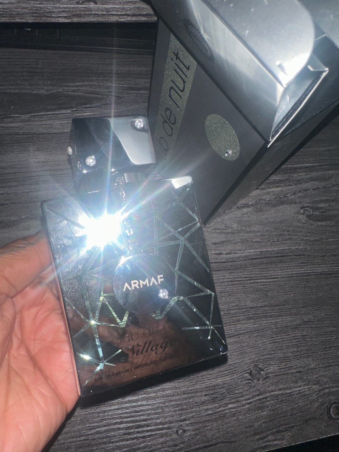Customer photo review of Armaf Club De Nuit Sillage Eau De Parfum Spray for Men 3.6 Oz