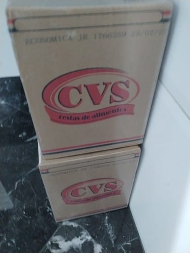 Customer photo review of Cesta Básica Econômica Júnior