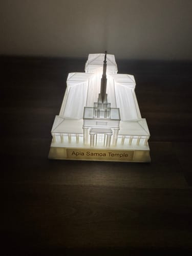 Customer photo review of Apia Samoa Temple Night Light