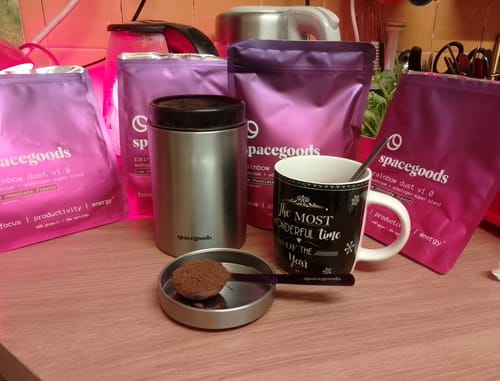 Customer photo review of rainbow dust
