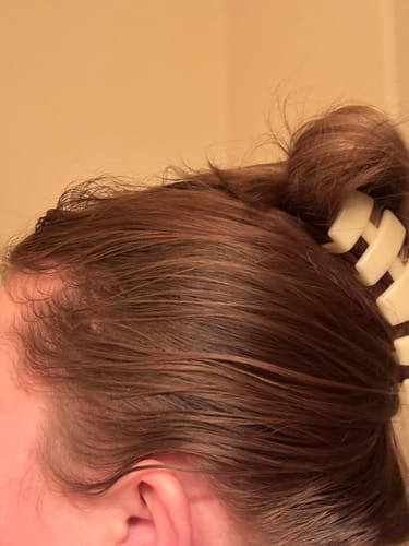 Customer photo review of Pre-Wash Scalp Oil by TR