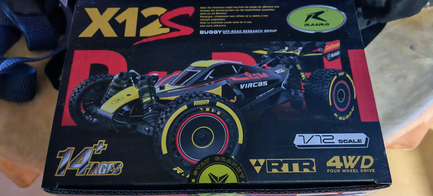 Customer photo review of 1/12 Metal Brushless 4WD RTR Buggy,X12S