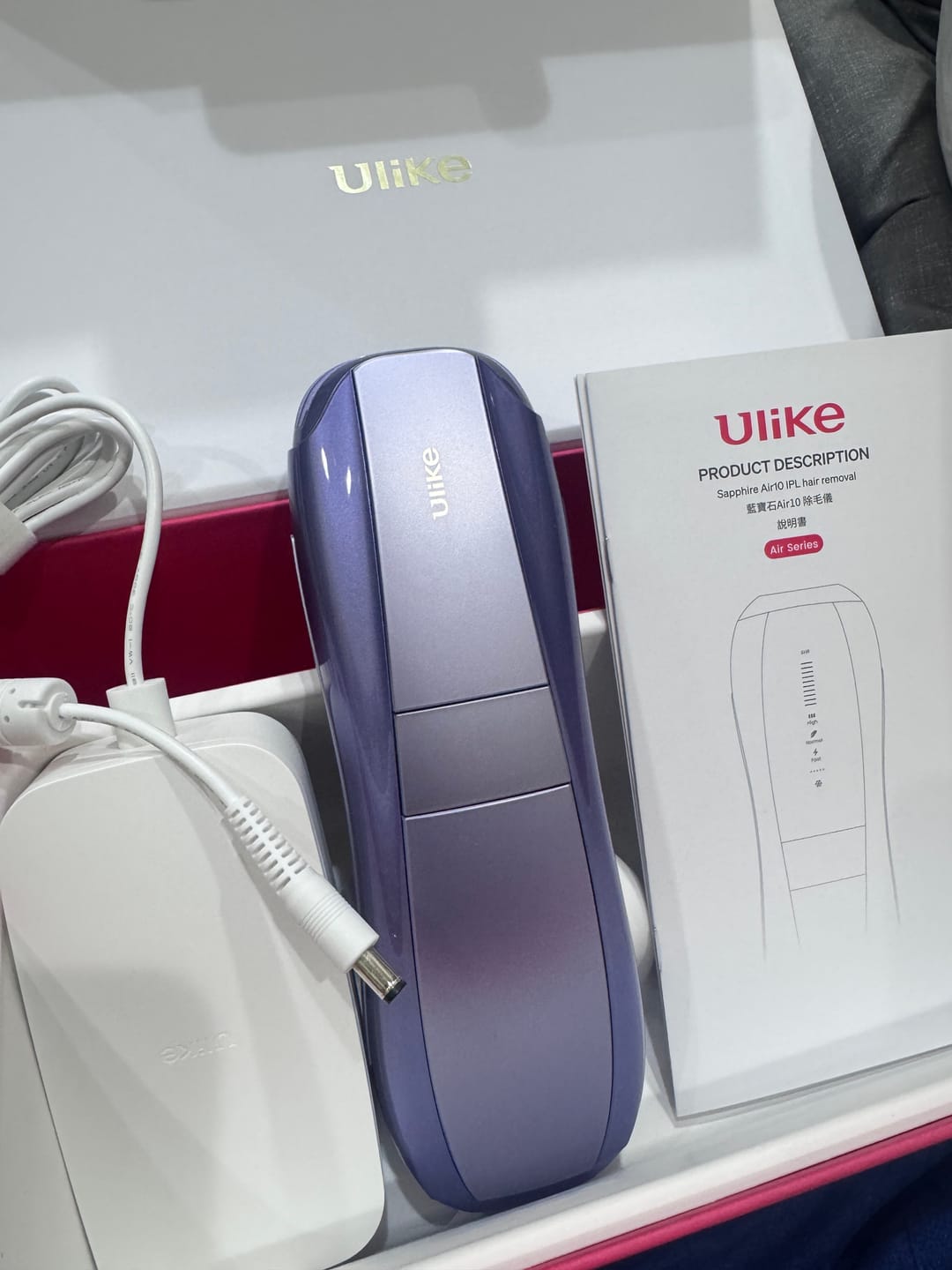 Customer photo review of Ulike Air10 家用除毛儀-限時團購