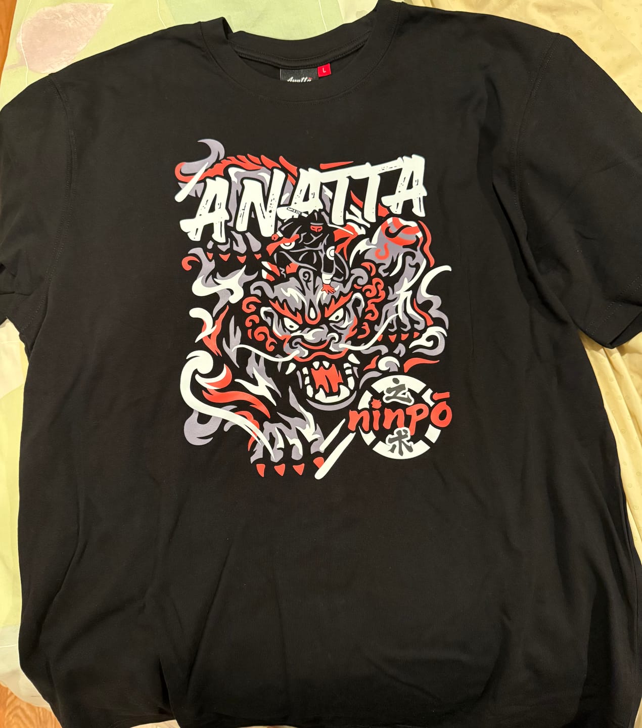 Customer photo review of The Art of Ninjutsu Control - T-Shirt