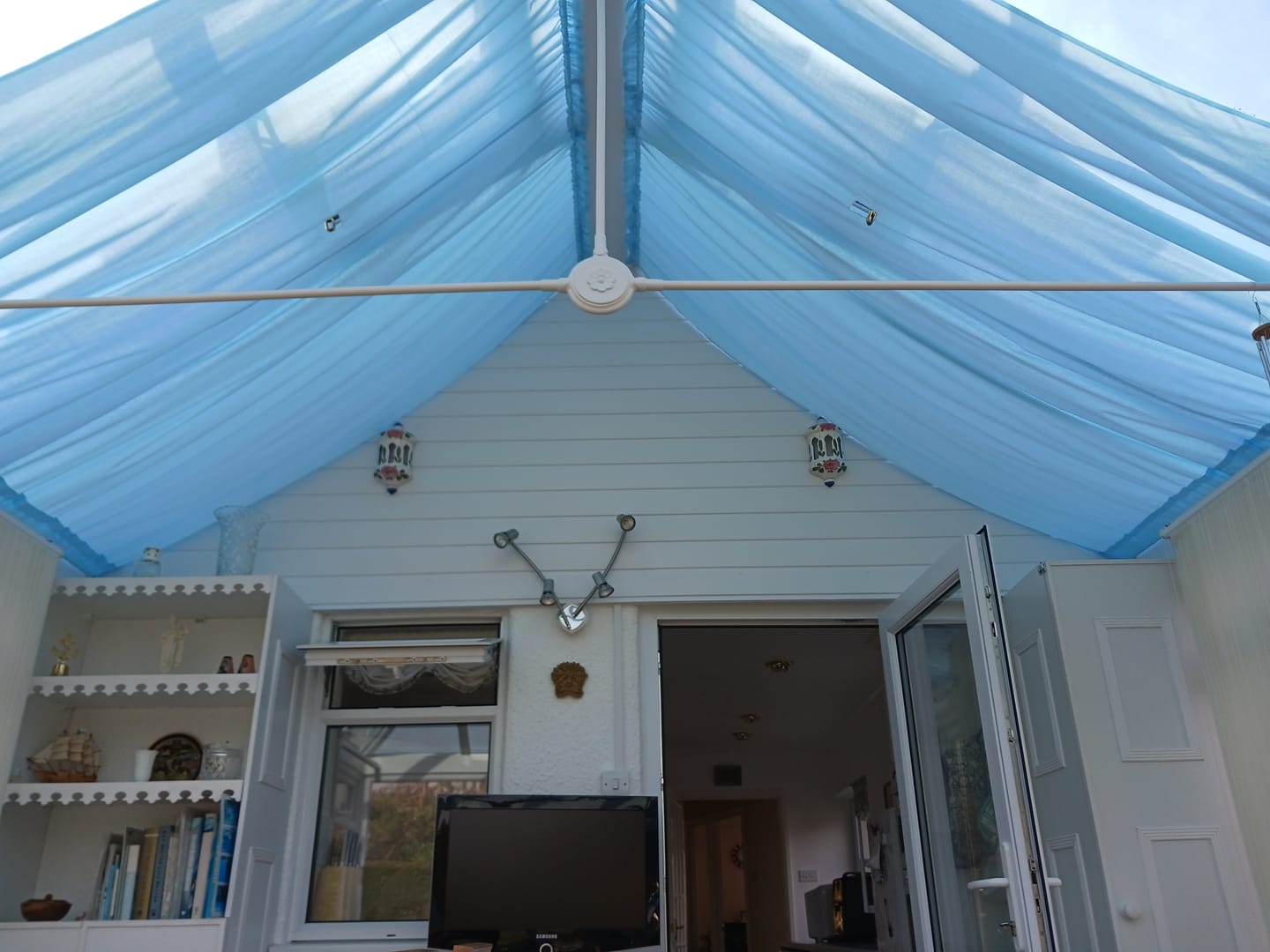 Customer photo review of Premium Plain Polycotton Fabric, 60° Washable, 45"- 20 Colours Available