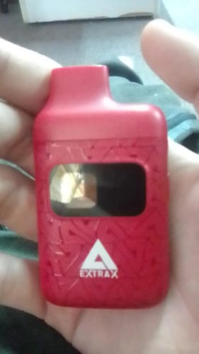 Customer photo review of Adios Extrax MASTER KUSH INDICA THCA THC-P Disposable Vape Pen 7G