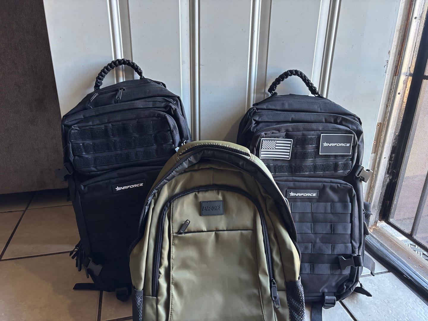 Customer photo review of Mystery Loaded Backpack