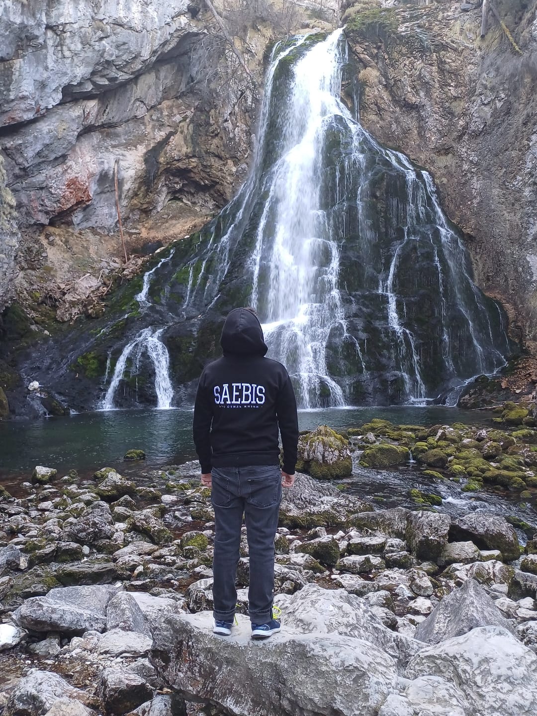 Customer photo review of Rodina Herren Hoodie Gold Edition by SAEBIS®