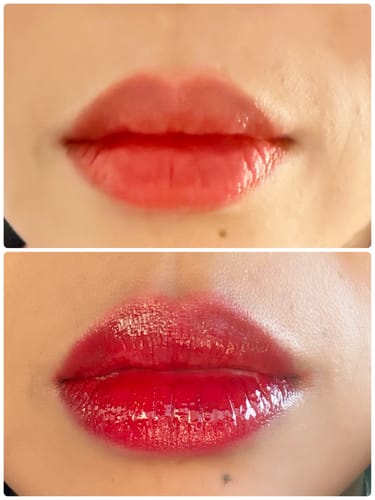 Customer photo review of Extreme Lip Plumper