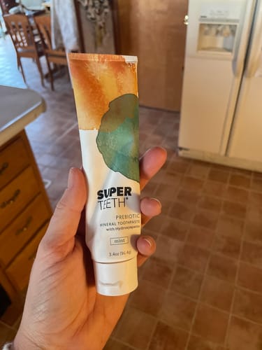 Customer photo review of Dental Probiotic + Prebiotic Mineral Toothpaste Bundle