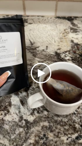 Customer video review of SereniTEA